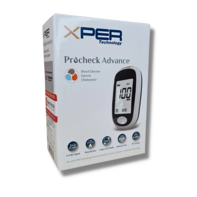 Pro Check Advanced with 50 glucose test strips included