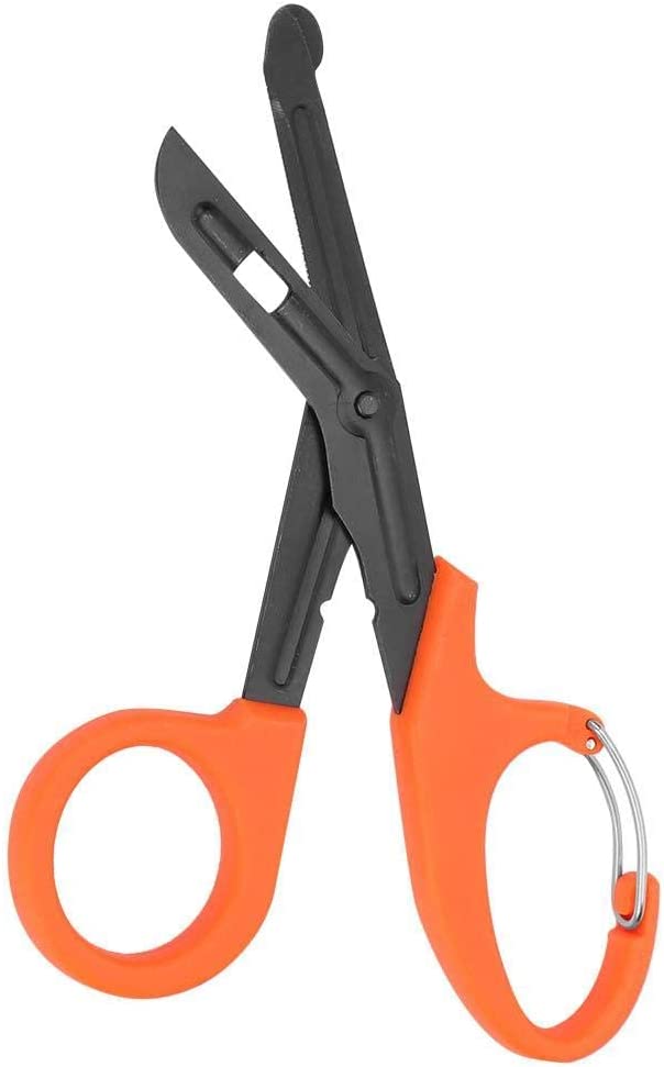 Titanium Shears Scissors with carabiner