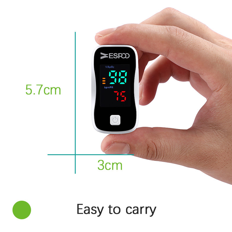 ESPOO Pulse Oximeter - 2 options ( with or without nylon belt holder )